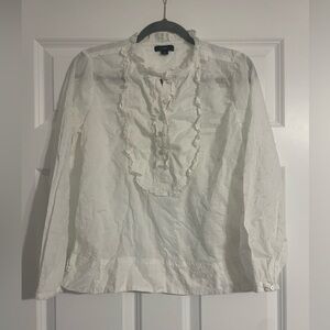 J. Crew Eyelet Blouse